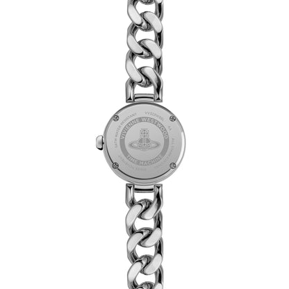 Vivienne Westwood Orb Button 25mm Silver Strap Watch