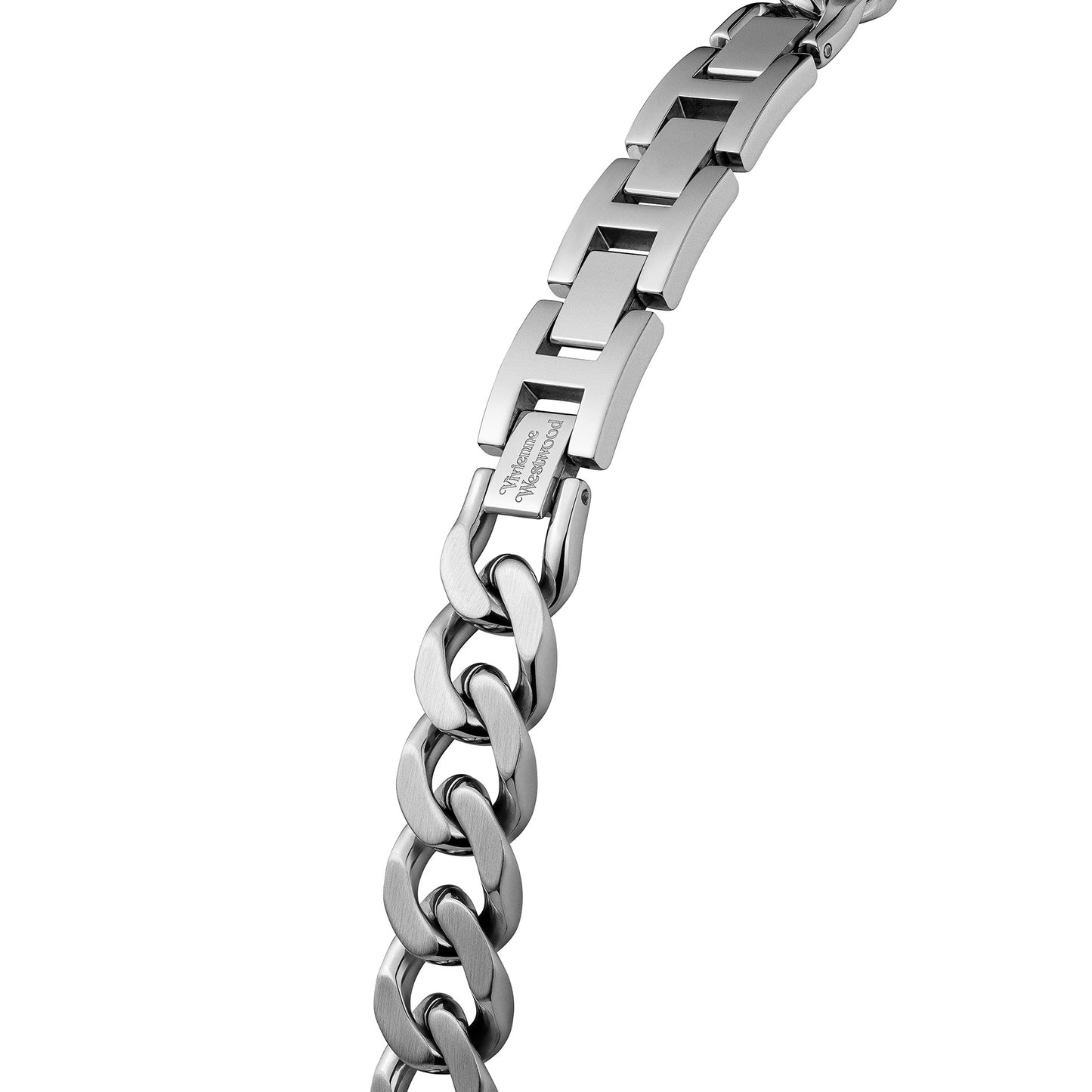 Vivienne Westwood Orb Button 25mm Silver Strap Watch