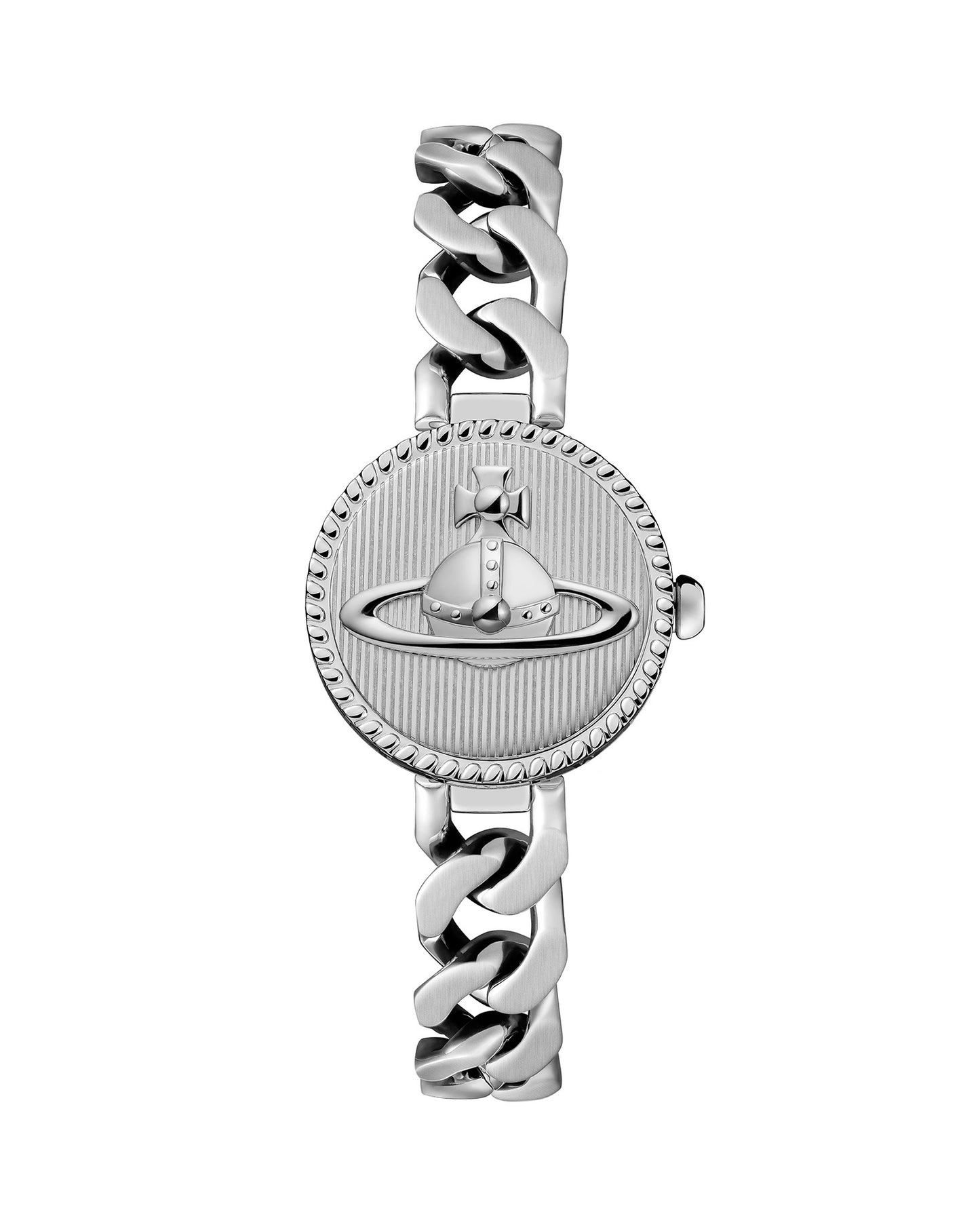 Vivienne Westwood Orb Button 25mm Silver Strap Watch