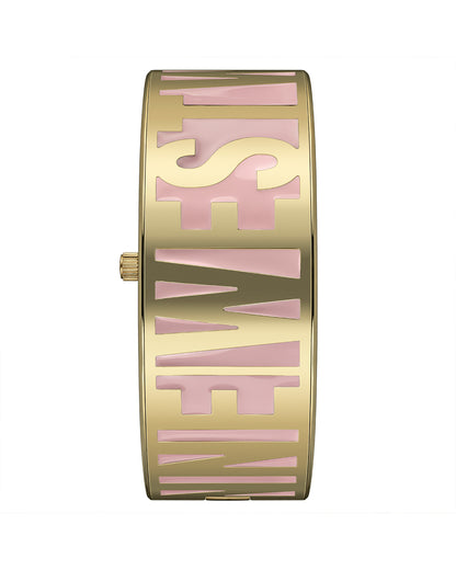 Vivienne Westwood Belvoir 25mm Pink Gold Bangle Watch
