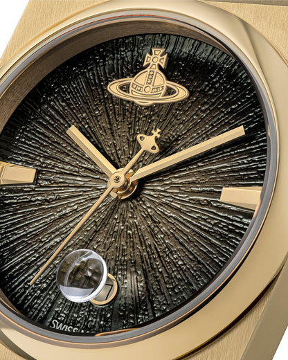 Vivienne Westwood The Hoxton 28mm Gold Strap Watch