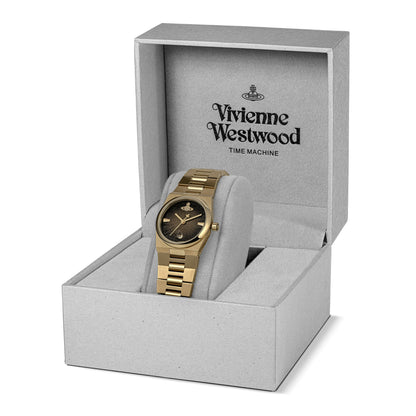 Vivienne Westwood The Hoxton 28mm Gold Strap Watch