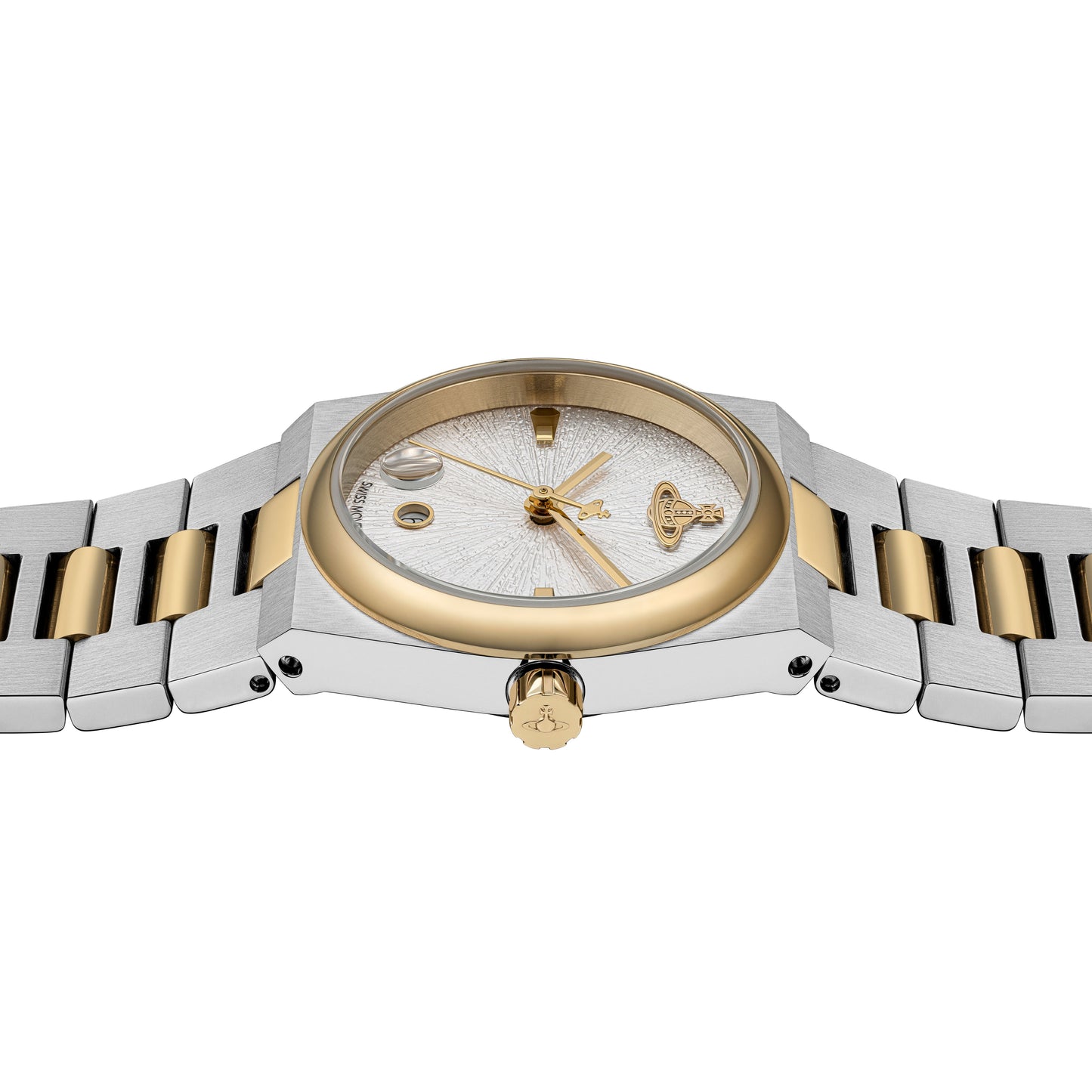 Vivienne Westwood The Hoxton 28mm Two Tone Strap Watch