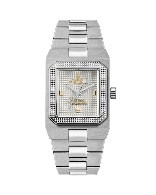 Vivienne Westwood The Brunswick 24mm Silver Strap Watch