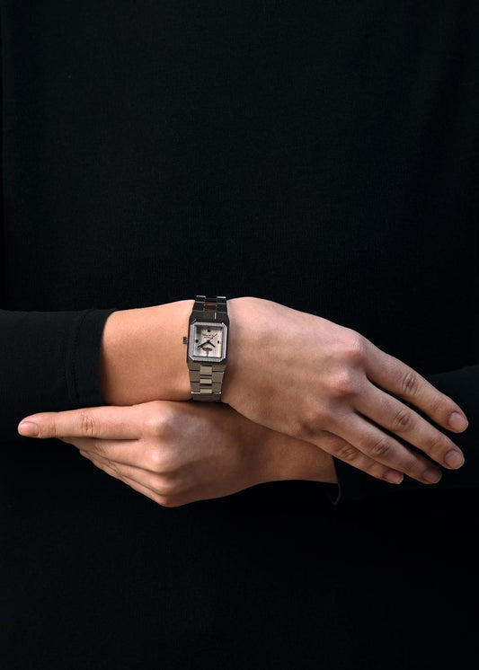 Vivienne Westwood The Brunswick 24mm Silver Strap Watch