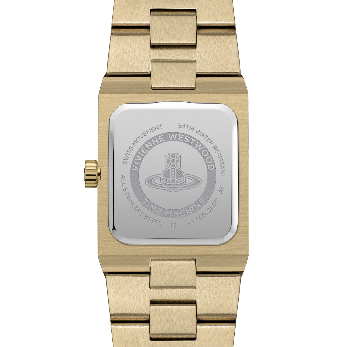 Vivienne Westwood The Brunswick 24mm Gold Strap Watch