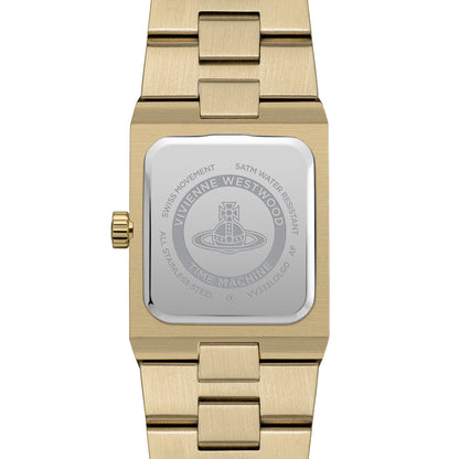 Vivienne Westwood The Brunswick 24mm Gold Strap Watch