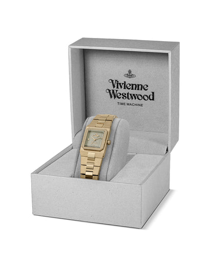 Vivienne Westwood The Brunswick 24mm Gold Strap Watch