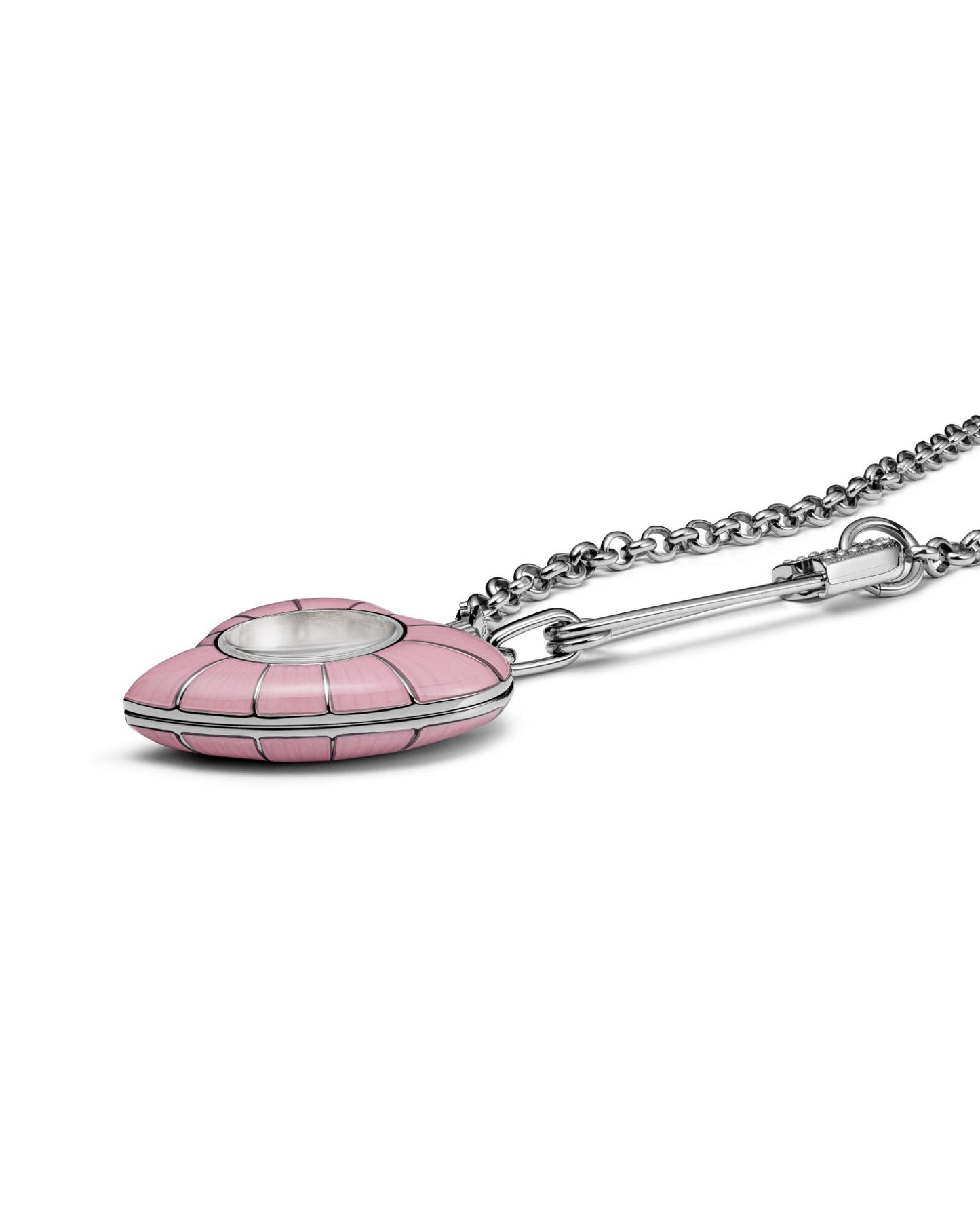 Vivienne Westwood Heart Pendant 32mm Pink Watch