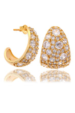 Load image into Gallery viewer, SYDNEY SOIRÉE ROSE BAY EARRINGS GOLD