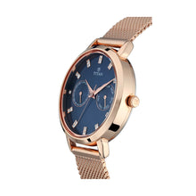 Load image into Gallery viewer, Titan Sparkle Blue Dial Analogue Multi Function Watch for Women