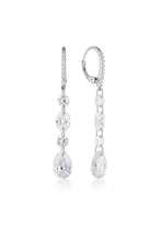 Load image into Gallery viewer, MIRAGE OLGA EARRINGS SILVER