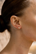 Load image into Gallery viewer, SYDNEY SOIRÉE FAIRWATER MOTHER OF PEARL STUD EARRINGS GOLD