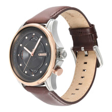 Load image into Gallery viewer, Titan Techno Beats Black Dial Analogue with Day and Date Steel Strap Watch for Men