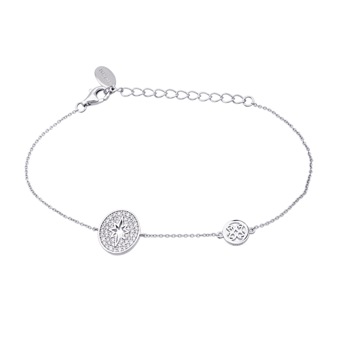 A CHRISTMAS JOURNEY FOLLOW THE STAR BRACELET SILVER