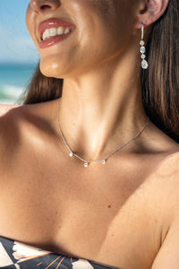 MIRAGE ETHEREAL NECKLACE SILVER