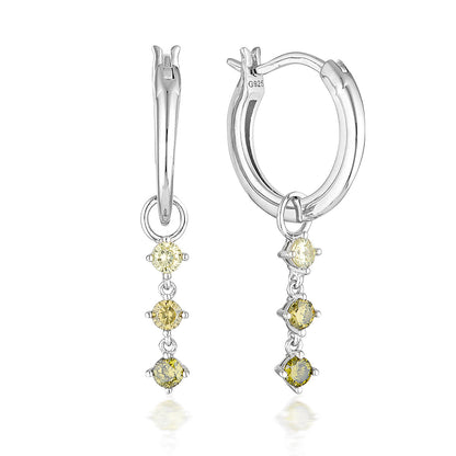 SUMMER SORBET MATCHA MAGIC EARRINGS MULTI COLOURED SILVER