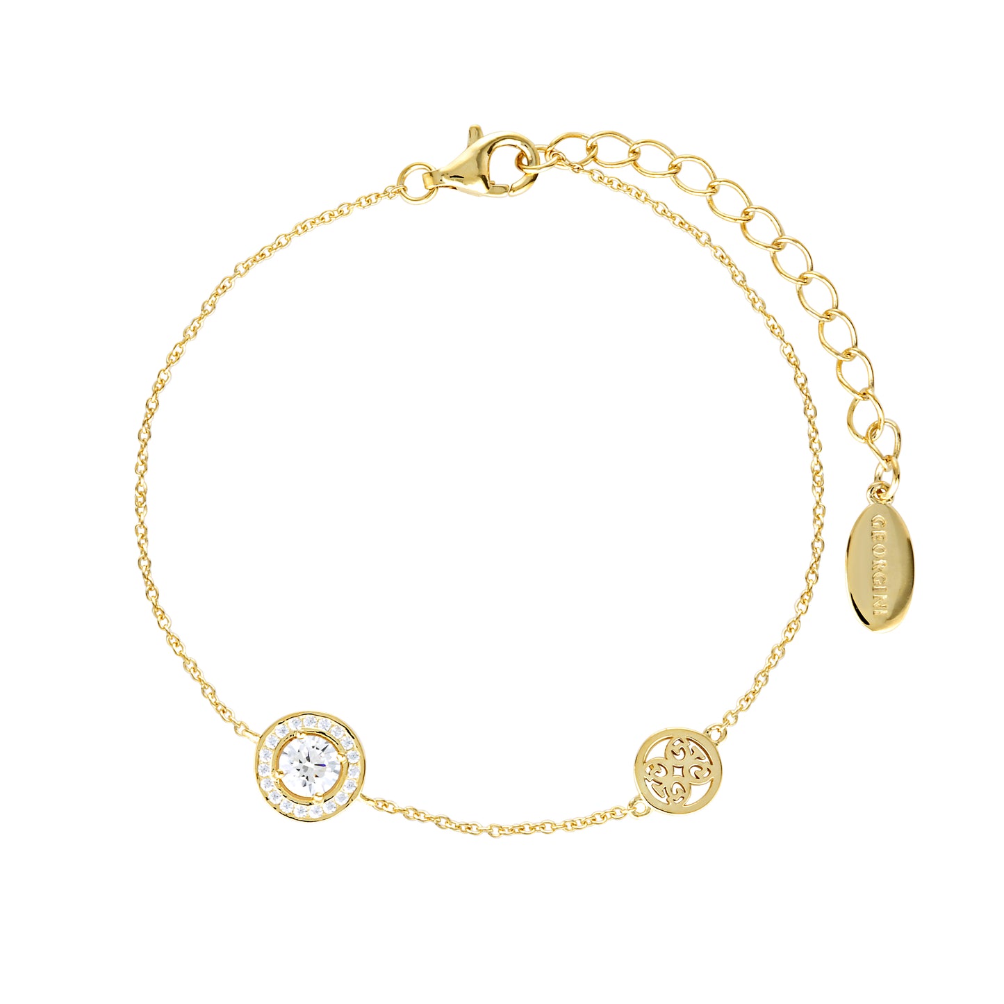 SIGNATURE MEMENTO BRACELET GOLD