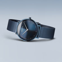 Load image into Gallery viewer, Bering Ultra Slim 29mm Blue Milanese Strap Watch