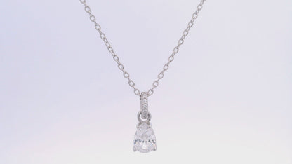 GEORGINI WISTERIA PENDANT SILVER