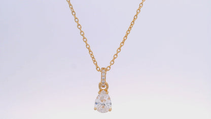 GEORGINI WISTERIA PENDANT GOLD
