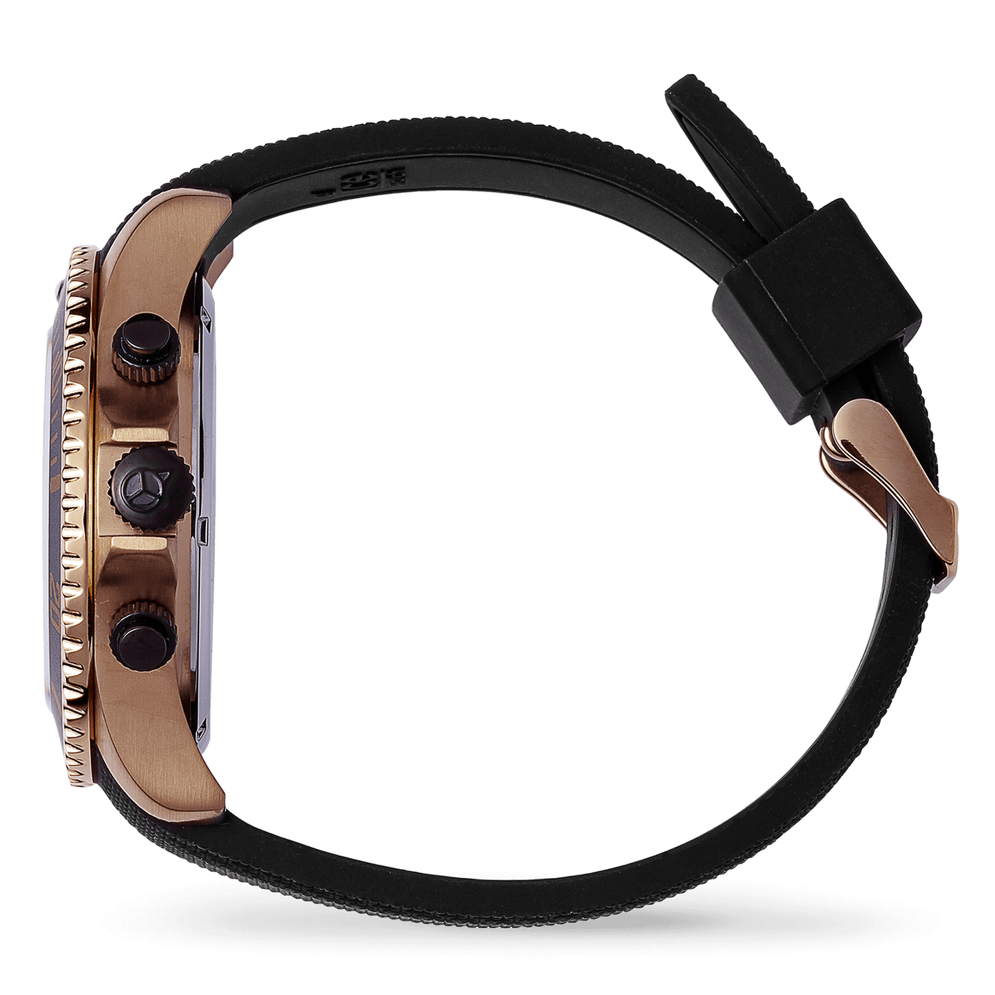 ICE steel - Black Rose-Gold - Chrono