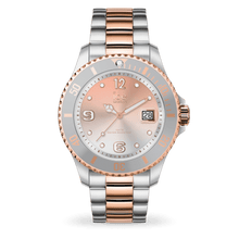 Load image into Gallery viewer, ICE steel - Silver sunset rose-gold