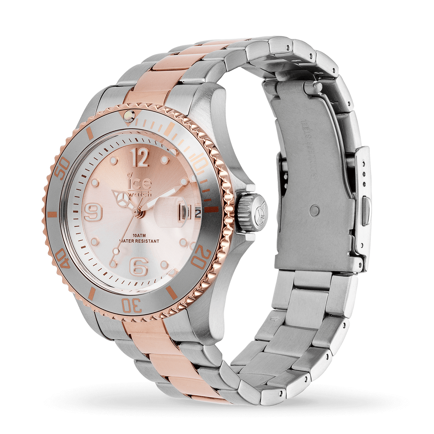 ICE steel - Silver sunset rose-gold