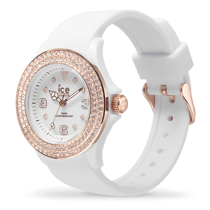ICE star - White rose-gold - Smooth