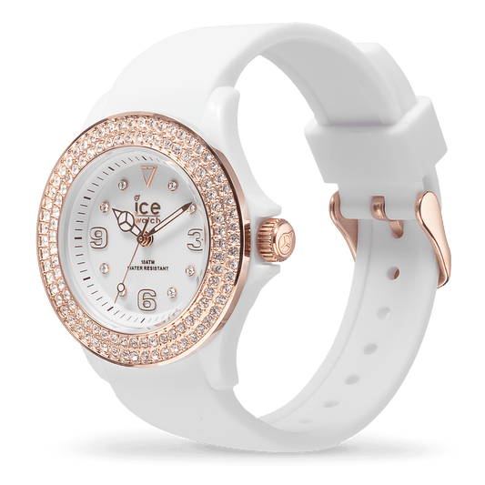 ICE star - White rose-gold - Smooth