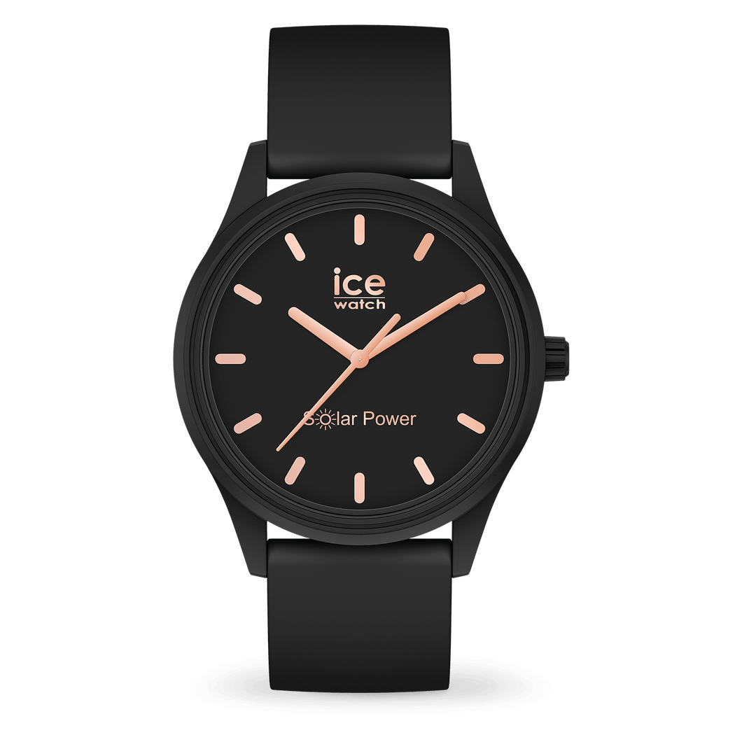 ICE solar power - Black rose-gold