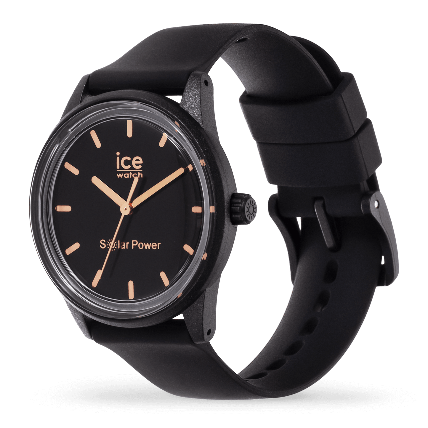 ICE solar power - Black rose-gold