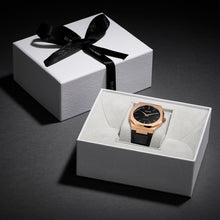 Load image into Gallery viewer, D1 Milano Ultra Slim 40mm Rose Gold Leather Watch