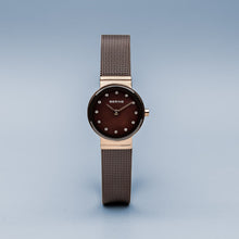 Load image into Gallery viewer, Bering Classic Polished Rose Gold Swarovski Watch