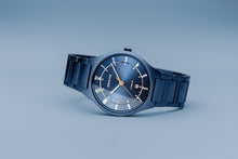 Load image into Gallery viewer, Bering Titanium Mat Blue Watch