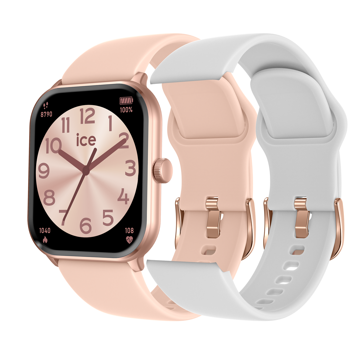 ICE smart one - Rose-Gold Nude White