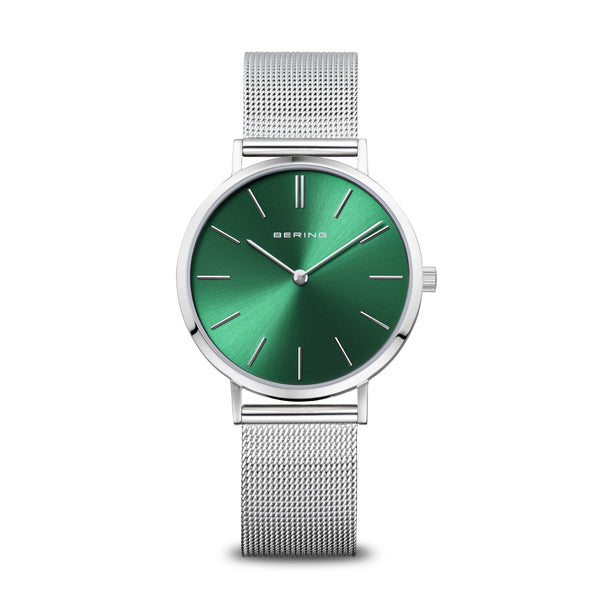 Bering Ladies Classic Green Watch