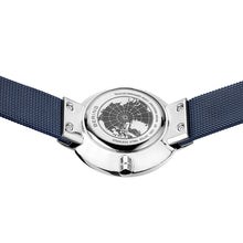 Load image into Gallery viewer, Bering Ladies Brushed Silver Solar Blue Watch