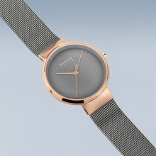 Load image into Gallery viewer, Bering Ladies Brushed Solar Grey Watch