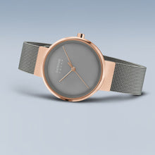 Load image into Gallery viewer, Bering Ladies Brushed Solar Grey Watch