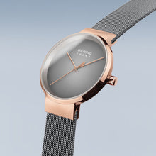 Load image into Gallery viewer, Bering Ladies Brushed Solar Grey Watch