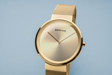 Load image into Gallery viewer, Bering Classic Brushed Gold 31mm Mesh Watch