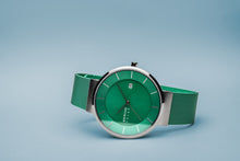 Load image into Gallery viewer, Bering Slim Solar Silver Charity Watch