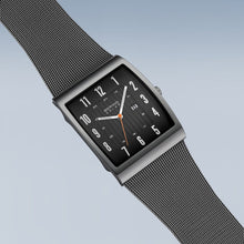 Load image into Gallery viewer, Bering Slim Solar Rectangular Grey Watch