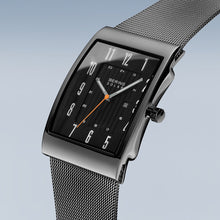 Load image into Gallery viewer, Bering Slim Solar Rectangular Grey Watch