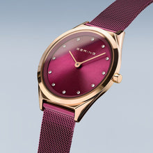 Load image into Gallery viewer, Bering Ladies Ultra Slim Purple Watch