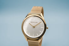 Load image into Gallery viewer, Bering Ultra Slim Polished Gold Watch