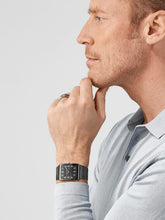 Load image into Gallery viewer, Bering Slim Solar Rectangular Grey Watch