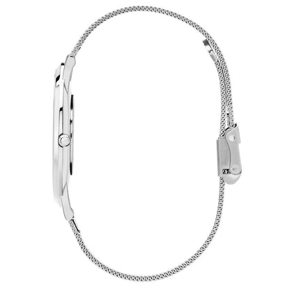 Rose & Coy Pinnacle Ultra Slim 40mm Silver | Mesh Strap Watch