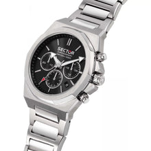 Load image into Gallery viewer, Sector 960 Black Dial Silver Watch